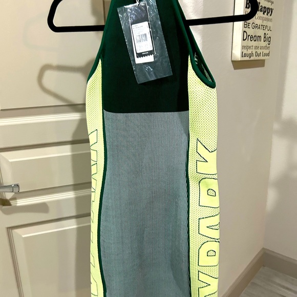 Adidas Ivy Park Knit Logo Dress Size S - Picture 2 of 4